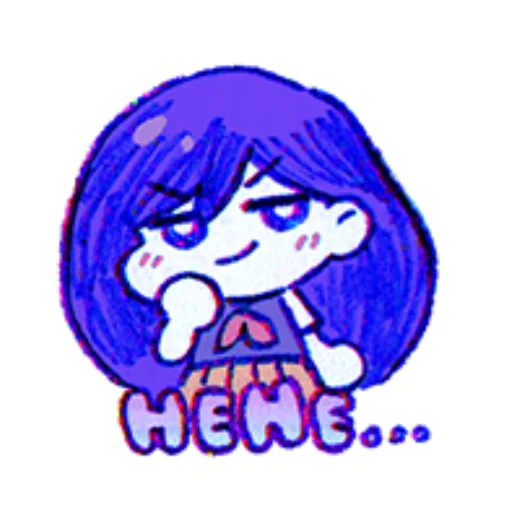 😏 Стикер «Ok Omori» для Telegram