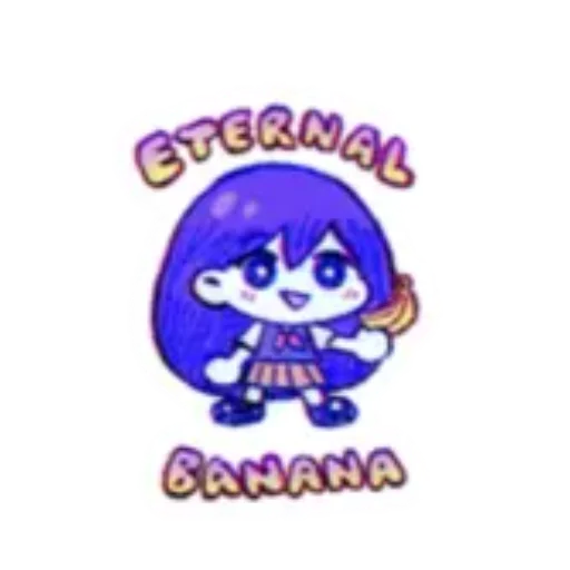 🍌 Стикер «Ok Omori» для Telegram