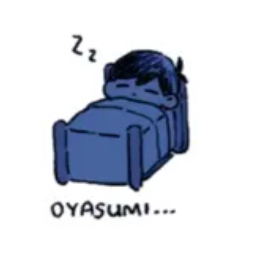 😴 Стикер «Ok Omori» для Telegram