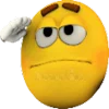 Стикер 16 😱🤪😐🍗🩲😨🫡🤣