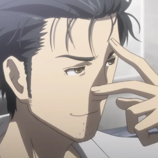 ⏳ Стикер «Okabe Rintarou» для Telegram