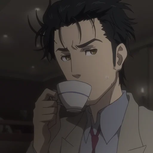 ⌛️ Стикер «Okabe Rintarou» для Telegram