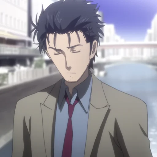 ⏳ Стикер «Okabe Rintarou» для Telegram