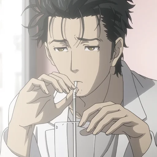 ⏳ Стикер «Okabe Rintarou» для Telegram