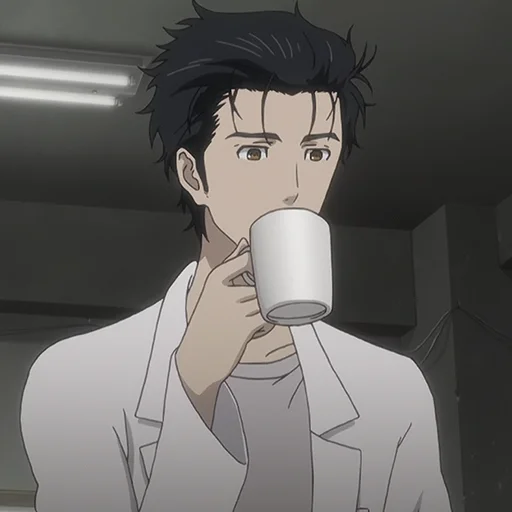 ⌛️ Стикер «Okabe Rintarou» для Telegram