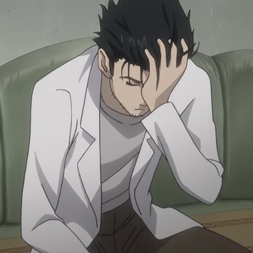 ⏳ Стикер «Okabe Rintarou» для Telegram
