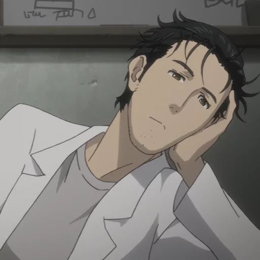 ⌛️ Стикер «Okabe Rintarou» для Telegram