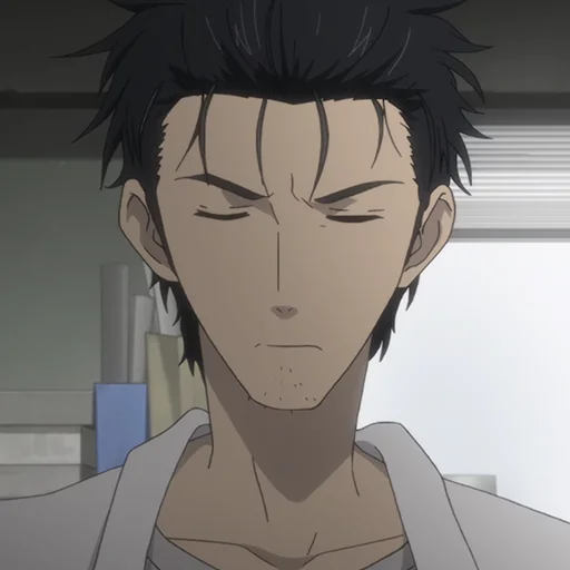 ⌛️ Стикер «Okabe Rintarou» для Telegram