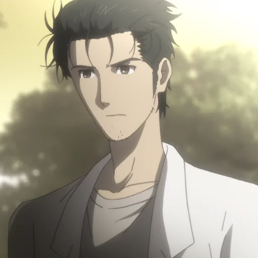 ⌛️ Стикер «Okabe Rintarou» для Telegram