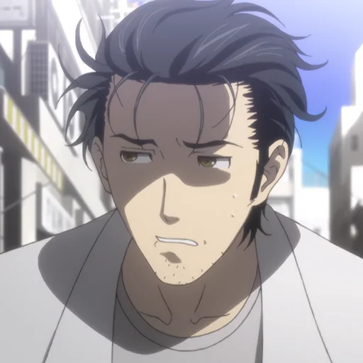 ⌛️ Стикер «Okabe Rintarou» для Telegram
