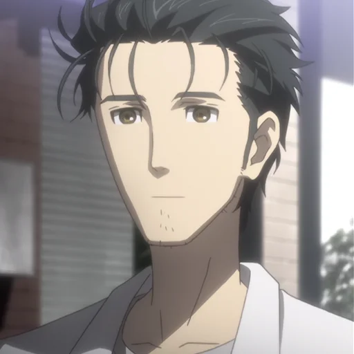 ⏳ Стикер «Okabe Rintarou» для Telegram