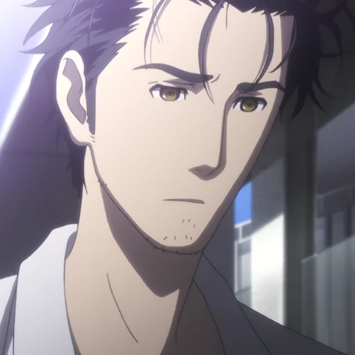 ⌛️ Стикер «Okabe Rintarou» для Telegram