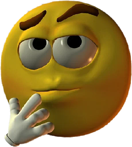 🤔 Стикер «okbuddyretard» для Telegram