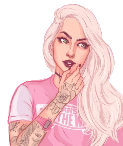 👩‍🦱 Стикер «Ok Chicas» для Telegram