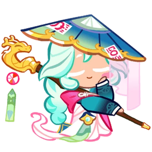 🍡 Стикер «Okchun Cookie» для Telegram