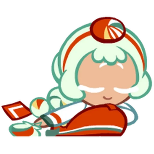 🍥 Стикер «Okchun Cookie» для Telegram