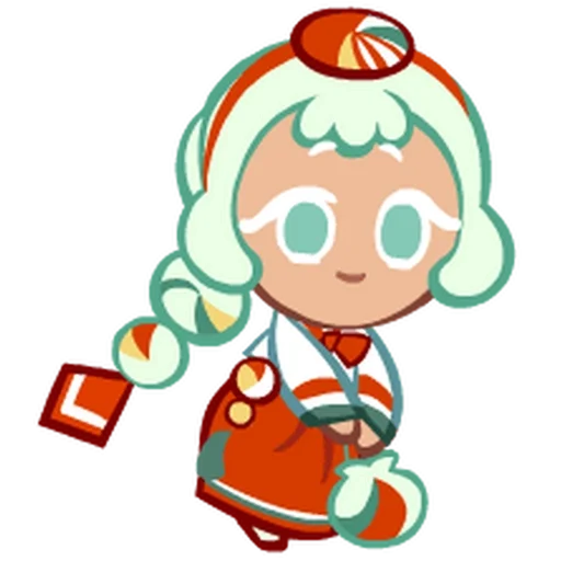 🍥 Стикер «Okchun Cookie» для Telegram