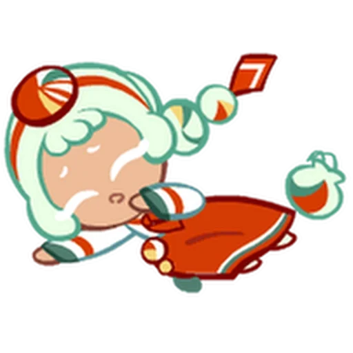 🍥 Стикер «Okchun Cookie» для Telegram