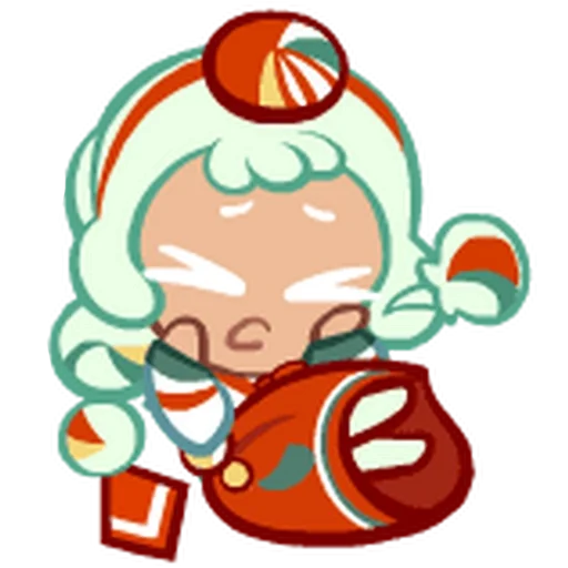 🍥 Стикер «Okchun Cookie» для Telegram