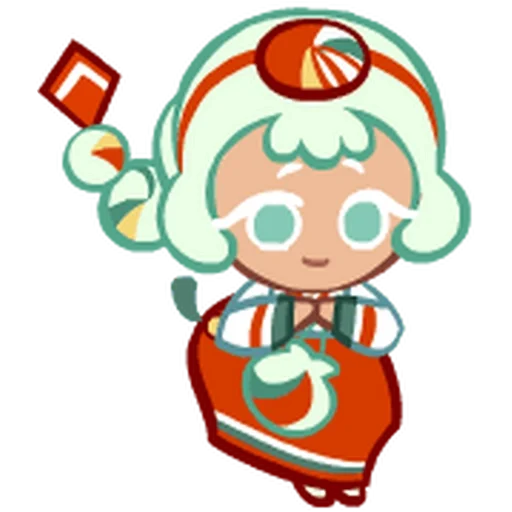 🍥 Стикер «Okchun Cookie» для Telegram