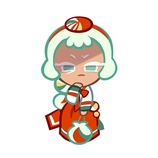 🍥 Стикер «Okchun Cookie» для Telegram