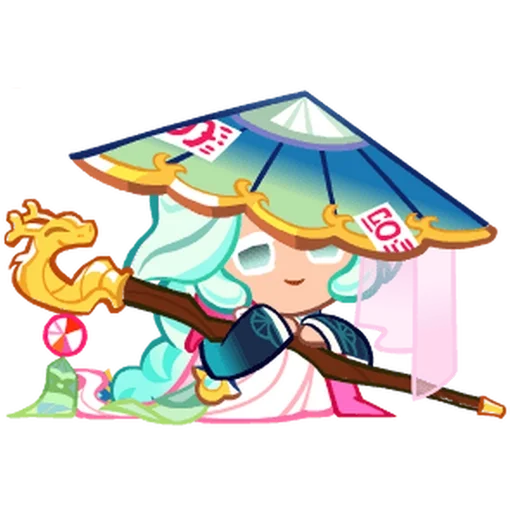 🍡 Стикер «Okchun Cookie» для Telegram