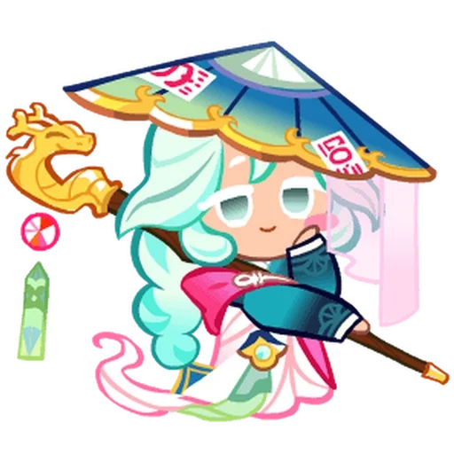 🍡 Стикер «Okchun Cookie» для Telegram