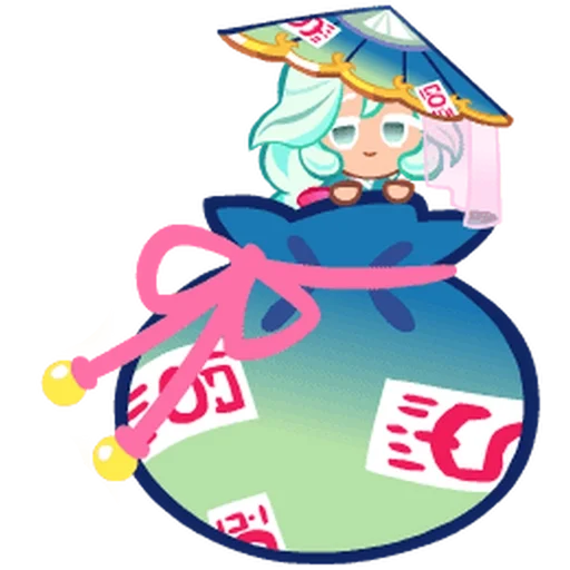 🍡 Стикер «Okchun Cookie» для Telegram