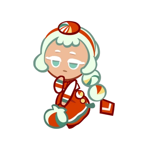 🍥 Стикер «Okchun Cookie» для Telegram