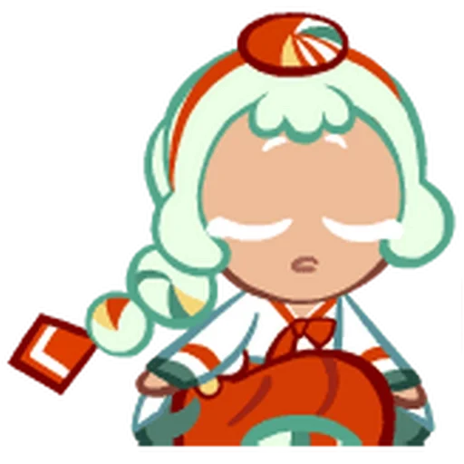 🍥 Стикер «Okchun Cookie» для Telegram