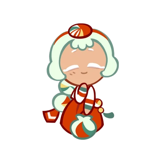 🍥 Стикер «Okchun Cookie» для Telegram