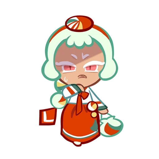 🍥 Стикер «Okchun Cookie» для Telegram