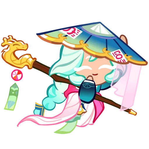 🍡 Стикер «Okchun Cookie» для Telegram