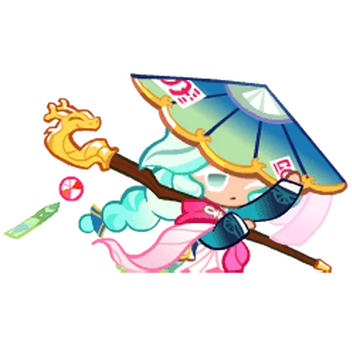🍡 Стикер «Okchun Cookie» для Telegram