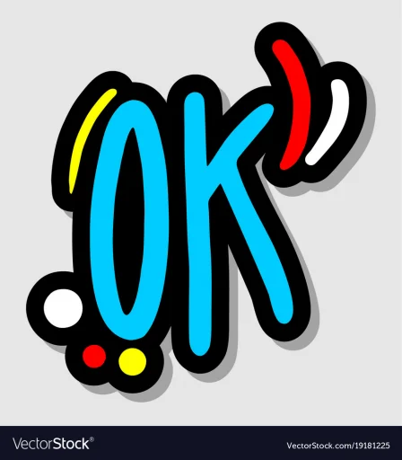 🪅 Стикер «Ok!» для Telegram