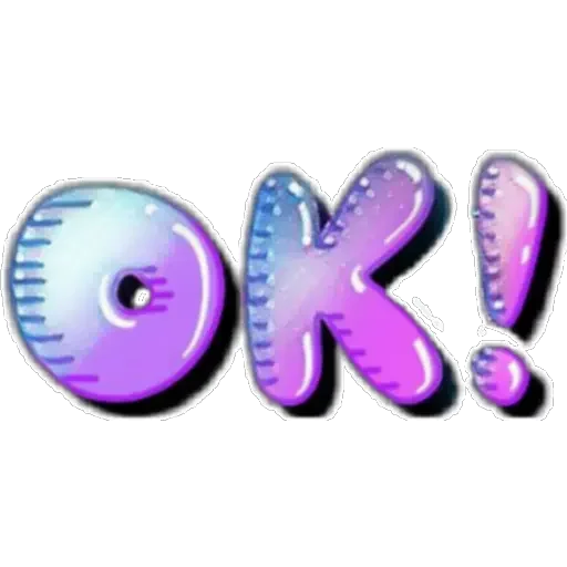 🌀 Стикер «Ok!» для Telegram