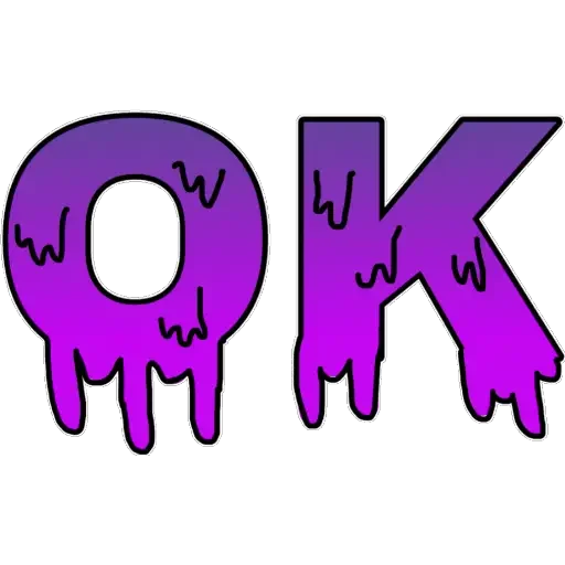 🧊 Стикер «Ok!» для Telegram