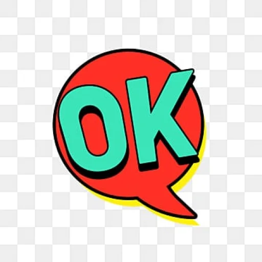 🧩 Стикер «Ok!» для Telegram
