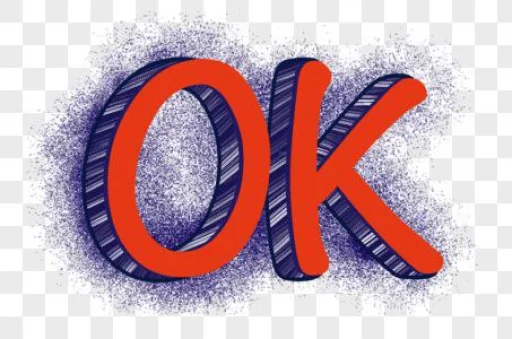 😌 Стикер «Ok!» для Telegram