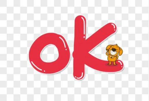 😳 Стикер «Ok!» для Telegram