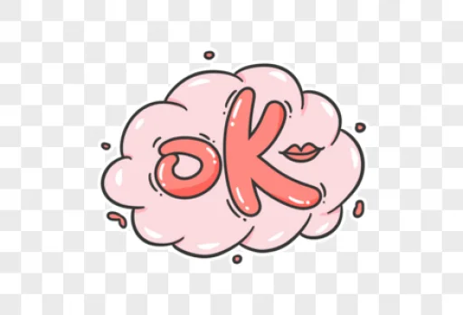 〰 Стикер «Ok!» для Telegram