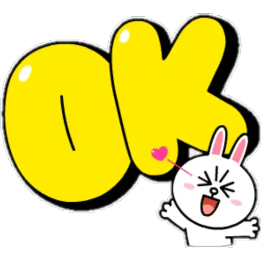 🎆 Стикер «Ok!» для Telegram