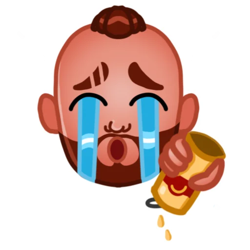 😭 Стикер «Okhanov» для Telegram