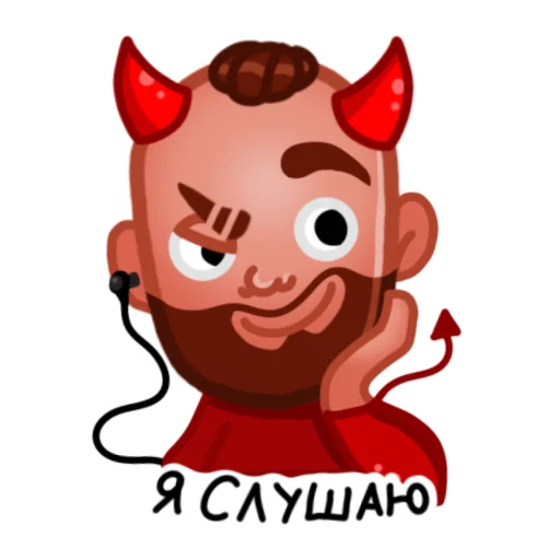 👿 Стикер «Okhanov» для Telegram