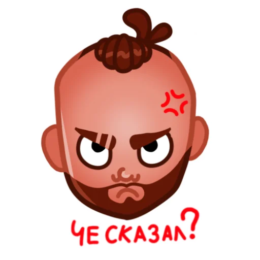 😡 Стикер «Okhanov» для Telegram