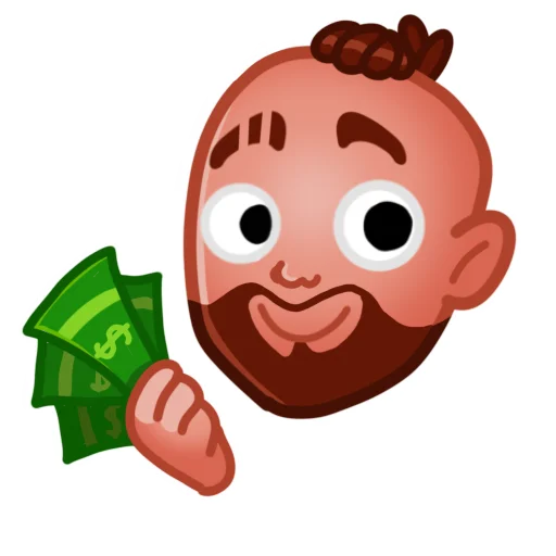 🤑 Стикер «Okhanov» для Telegram