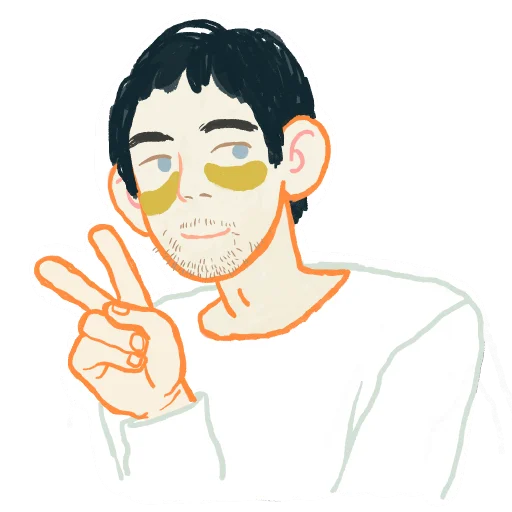 ✌️ Стикер «okolo» для Telegram