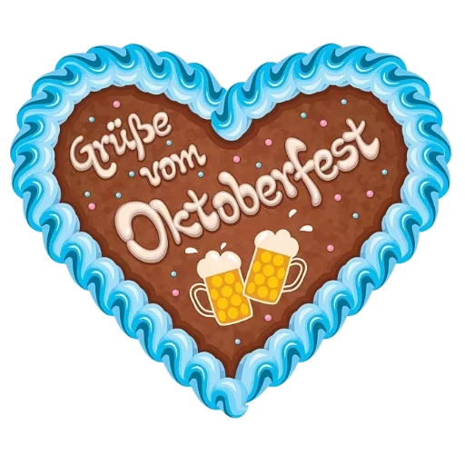 💙 Стикер «October fest» для Telegram