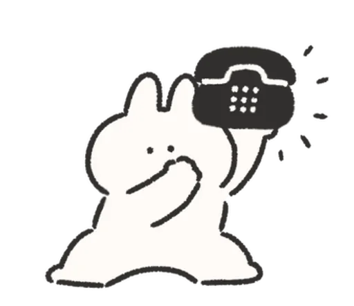 🍰 Стикер «Rabbit Love» для Telegram