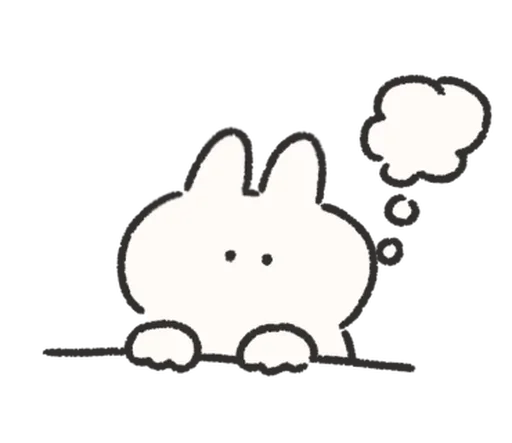 🍰 Стикер «Rabbit Love» для Telegram